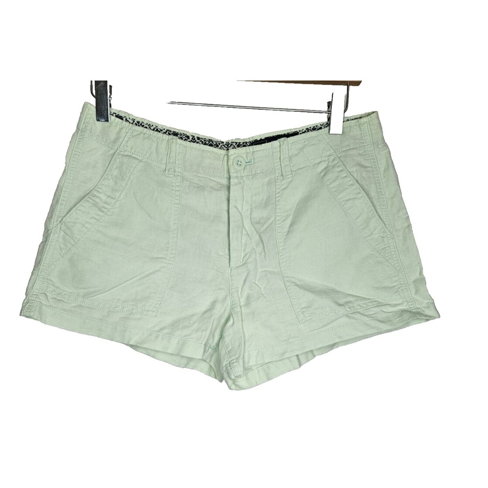 GAP Women's Linen Blend Shorts Lot Of 2  Size 4 Casual Summer Lightweight Preppy